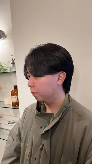 メンズ Ryosuke ブリーチ縮毛矯正特化のヘアスタイル