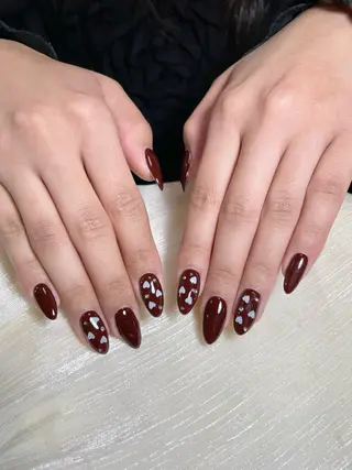 ネイル By moonネイル 🌷ワンホン/韓国風のネイルデザイン