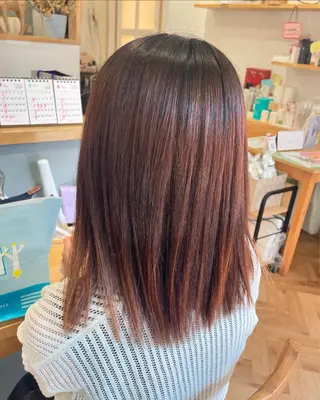 ミディアム belta🌿 岡村優🌷のヘアスタイル