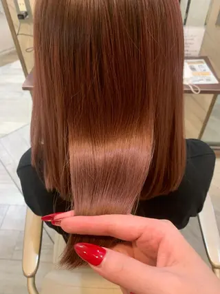 ミディアム NUMBER天王寺 ほたる⭐️のヘアスタイル