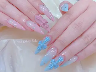 ネイル ネイルサロンエクラ 🫧Shizukaのネイルデザイン