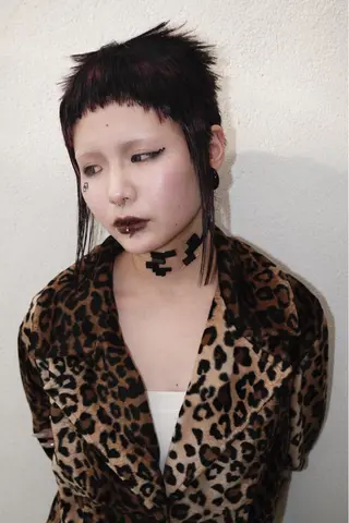 ショート ブリーチモデル募集 古内柊のヘアスタイル