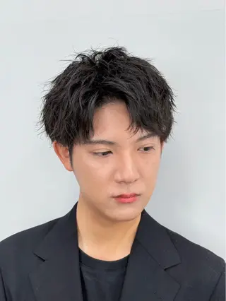 ショート 博多メンズサロン 田中のヘアスタイル