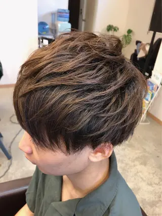 メンズ ぐらんぐりーん 藤中のヘアスタイル