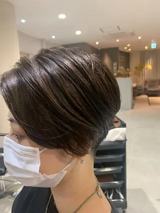 ショート 髪質改善専門店 Lucasのヘアスタイル