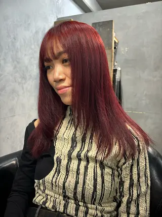 セミロング MIYU💋💖 〈XENA渋谷本店〉のヘアスタイル