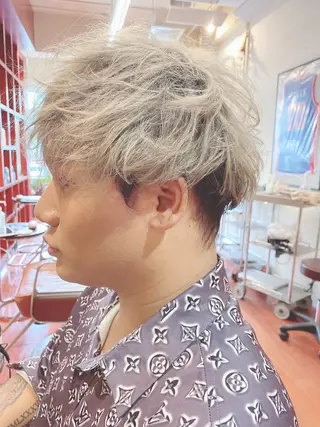 ショート CAMUE代表 Masaのヘアスタイル
