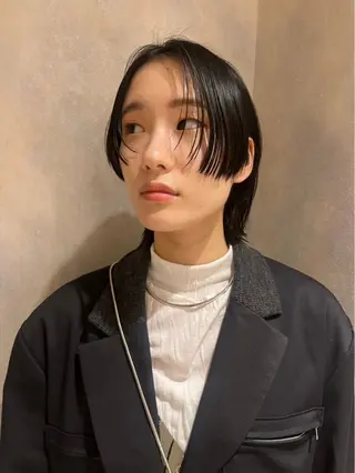 ショート 縮毛矯正/アレンジ FACE。ゆのんのヘアスタイル