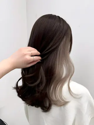 ロング 【公式】amble luxe 中野のヘアスタイル