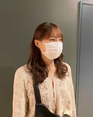 ロング カラー stylist トモヤのヘアスタイル
