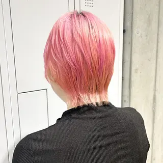 ショート 🤡暖色レイヤー 🤡みさきのヘアスタイル