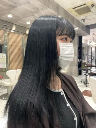 ロング ハイトーンカラー✨️ 艶カラー特化Amiのヘアスタイル
