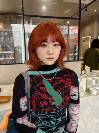 ショート 山岸 未玖のヘアスタイル