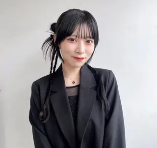 ロング ヘアアレンジ メンズ/透明感カラー lar Hana🌻のヘアスタイル