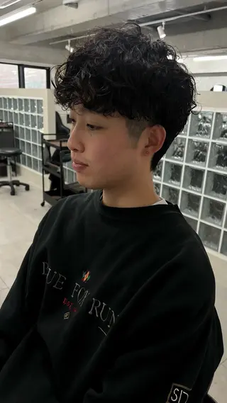 パーマ メンズ anon Loemのヘアスタイル