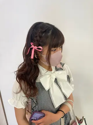 ロング ヘアアレンジ 0円カラーモデル🚺 ／坂本詩穂🌟彡のヘアスタイル