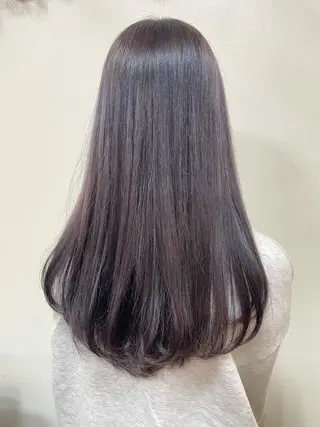 ロング 韓国ヘア 🤍中西麻友🤍のヘアスタイル