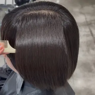 ショート 縮毛矯正/モテカラー /ａｉｋｏ/原宿のヘアスタイル