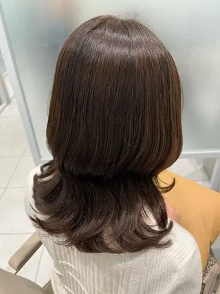 ミディアム Eleanor 池袋 🧸Madoka🧸のヘアスタイル
