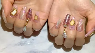 ネイル Lino+ ネイル&よもぎ蒸しのネイルデザイン