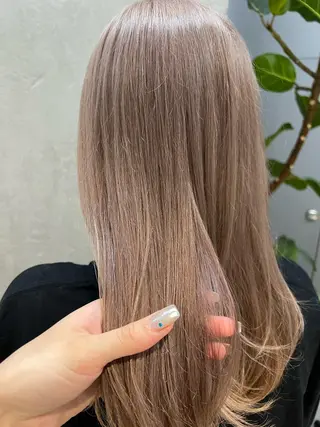 ロング カラー 谷町/Le'a /竹原しおなのヘアスタイル