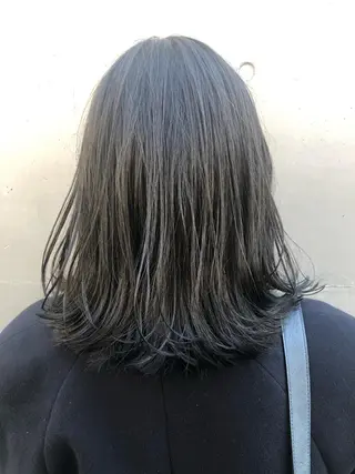 ミディアム カラー ヘアアレンジ ミニボブ/ブリーチ 🌈MISATOのヘアスタイル