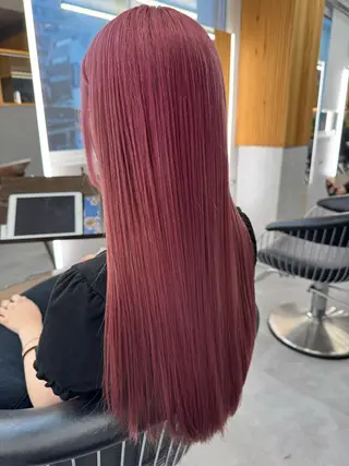 ロング カラー 【縮毛矯正/カラー】 今野寛己のヘアスタイル