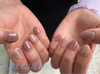 ネイル PURE BLUE NAILのネイルデザイン