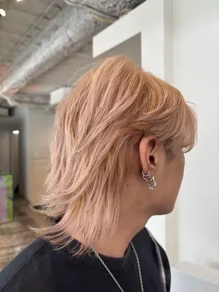 カラー メンズ ANY/須田麻人 /パーマスタイルのヘアスタイル