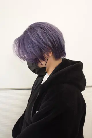 ショート カラー 千葉 慎也のヘアスタイル