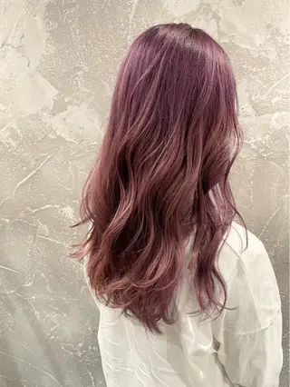ロング カラー classika所属・Kayo🐬 /ピンク系カラー🎀のヘアスタイル