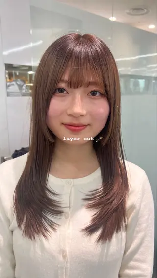ロング レイヤー特化/渋谷 rinのヘアスタイル