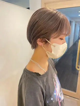 ショート 大迫 江梨のヘアスタイル
