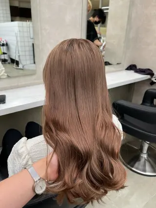 ロング 寒色＆ブリーチ特化 寒色MiOのヘアスタイル