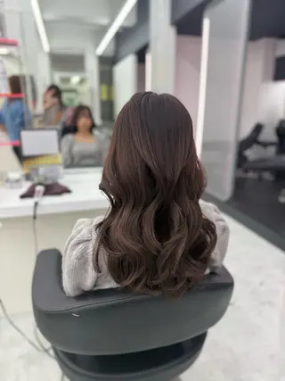 ロング カラー 🥂上品ワンホンヘア 🥂nozomiのヘアスタイル