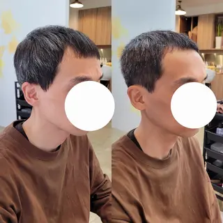 ショート メンズ 野村 果音(カノン)のヘアスタイル