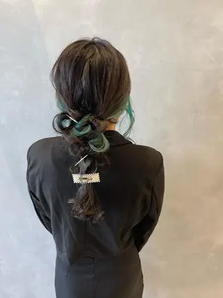 ヘアアレンジ ✁完全個室✁永野 晴のヘアスタイル