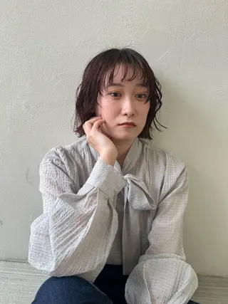カラー 田中 優陽のヘアスタイル