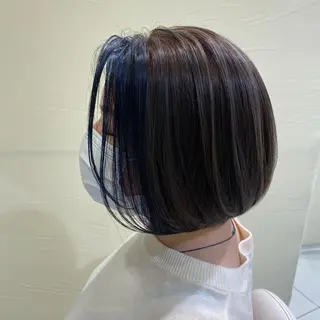 ショート カラー ショートヘアはお任せ 冨樫真未のヘアスタイル