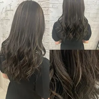 ロング カラー エクステ＆艶カラー 🎀YURINA🎀のヘアスタイル