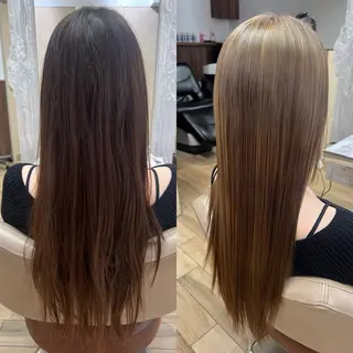 ロング カラー 高橋 香奈のヘアスタイル