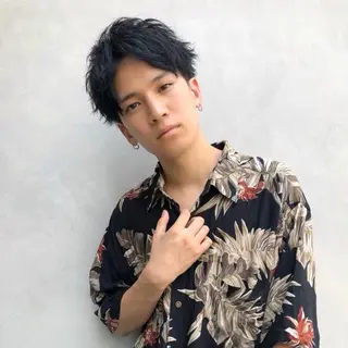 メンズ メンズ特化/ツイスパ /波巻き/大塩恭平のヘアスタイル