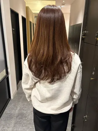 ロング カラー mao | 柔らか艶カラー🫧のヘアスタイル