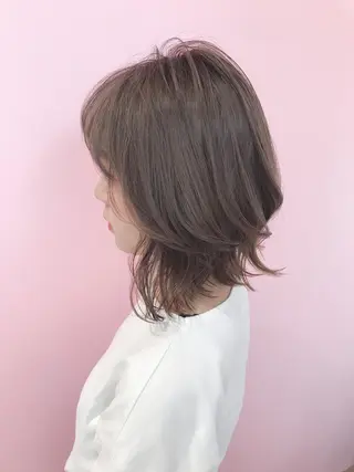 ミディアム 💎馴染むエクステ× TOMO💎のヘアスタイル