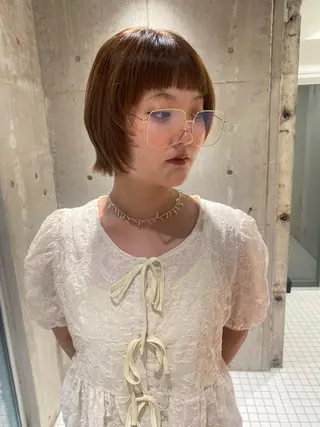 ショート 高円寺/loca/ 田中南帆のヘアスタイル