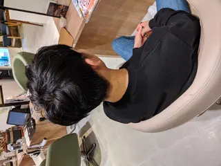 メンズ 浜田りほ Luxbe 博多バスターミナルのヘアスタイル