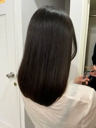 ミディアム Sanaダブルカラー ✨️パルコ徒歩1分のヘアスタイル