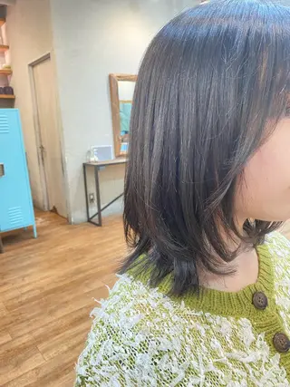 ミディアム つじ みさきのヘアスタイル