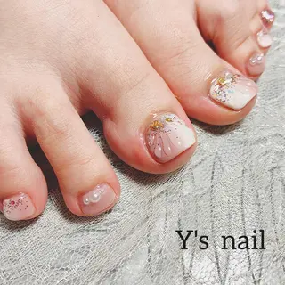 ネイル 手書きが得意🖌️ Y’s  nailのネイルデザイン