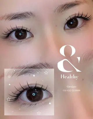 マツエク・マツパ 小寺 世里佳のマツエク・マツパデザイン